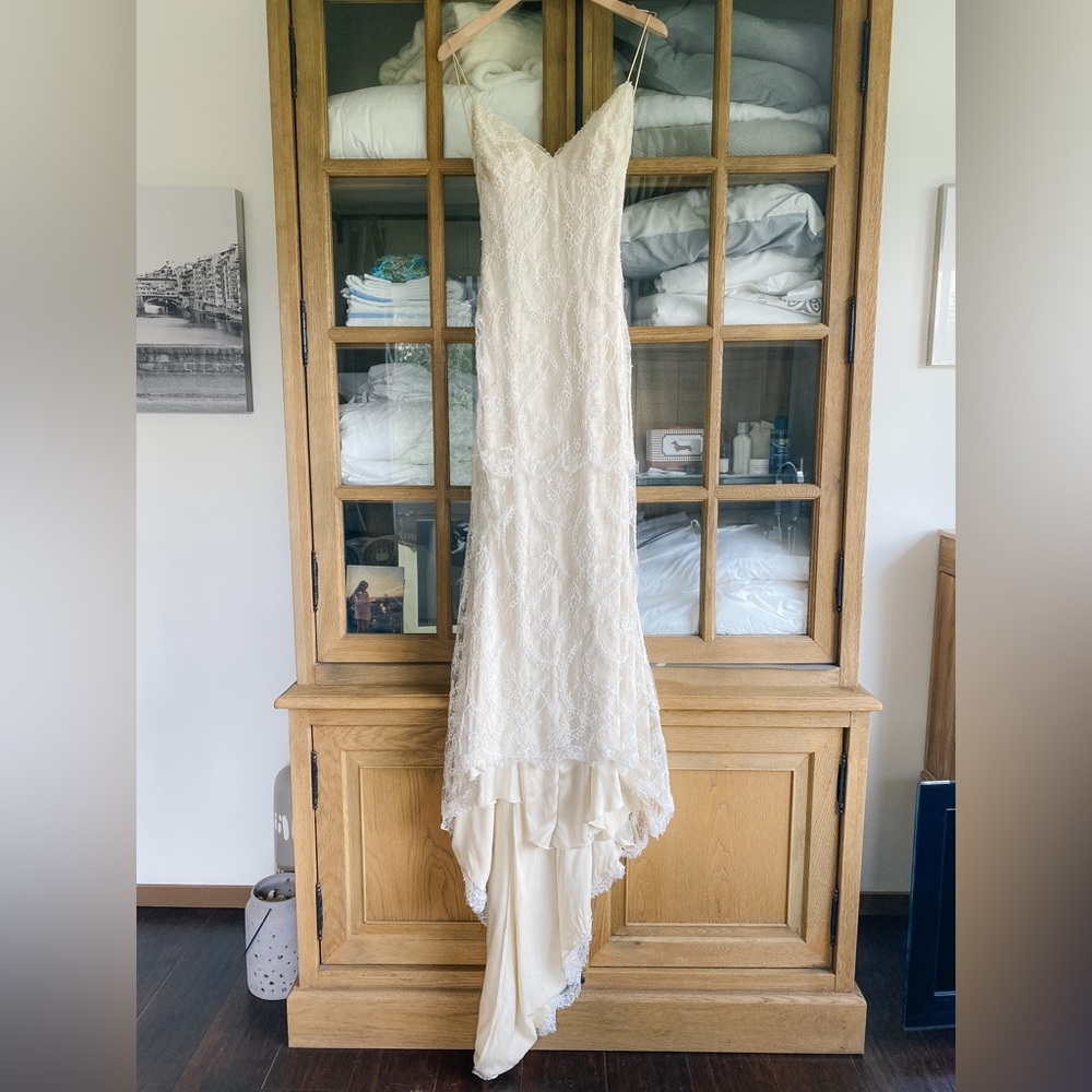 Katie May White Lace Wedding Dress - Picture 8 of 16